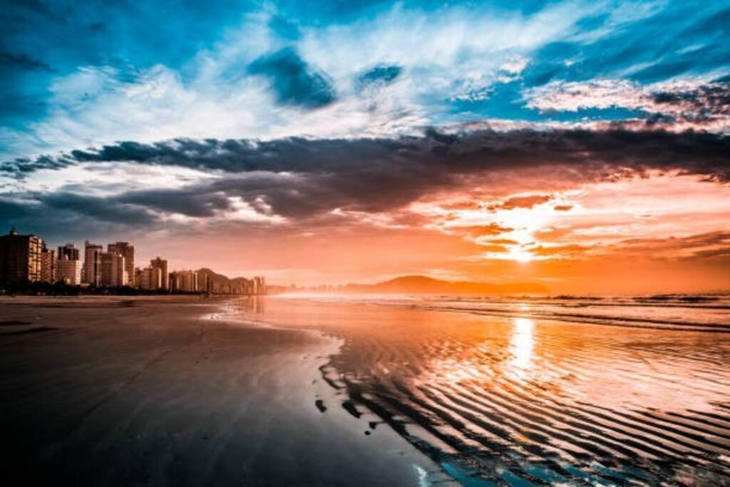 Comfort Guaruja Enseada Apartment 26 Wifi, Garagem E Ar Condicionado 外观 照片
