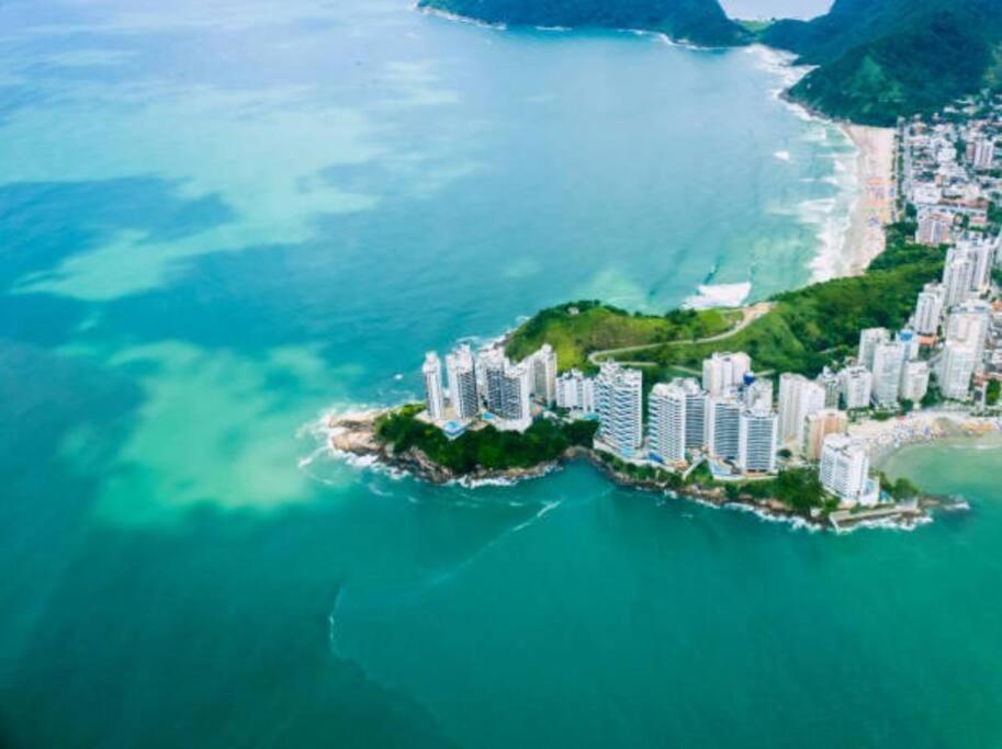 Comfort Guaruja Enseada Apartment 26 Wifi, Garagem E Ar Condicionado 外观 照片