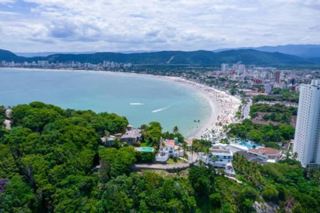 Comfort Guaruja Enseada Apartment 26 Wifi, Garagem E Ar Condicionado 外观 照片