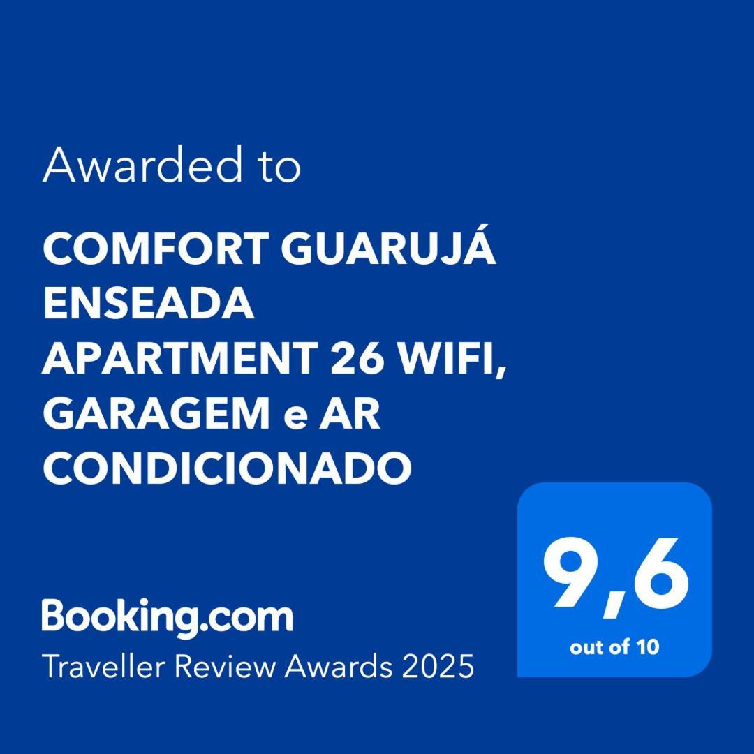 Comfort Guaruja Enseada Apartment 26 Wifi, Garagem E Ar Condicionado 外观 照片